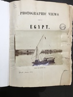 Photographic Views Taken in Egypt [Title page]