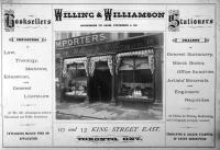 Willing and Williamson, 10-12 King Street East